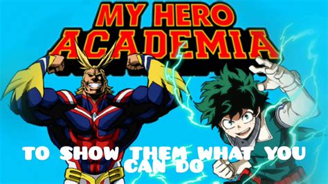 NateWantsToBattle – HEROES (From ”My Hero Academia”) .